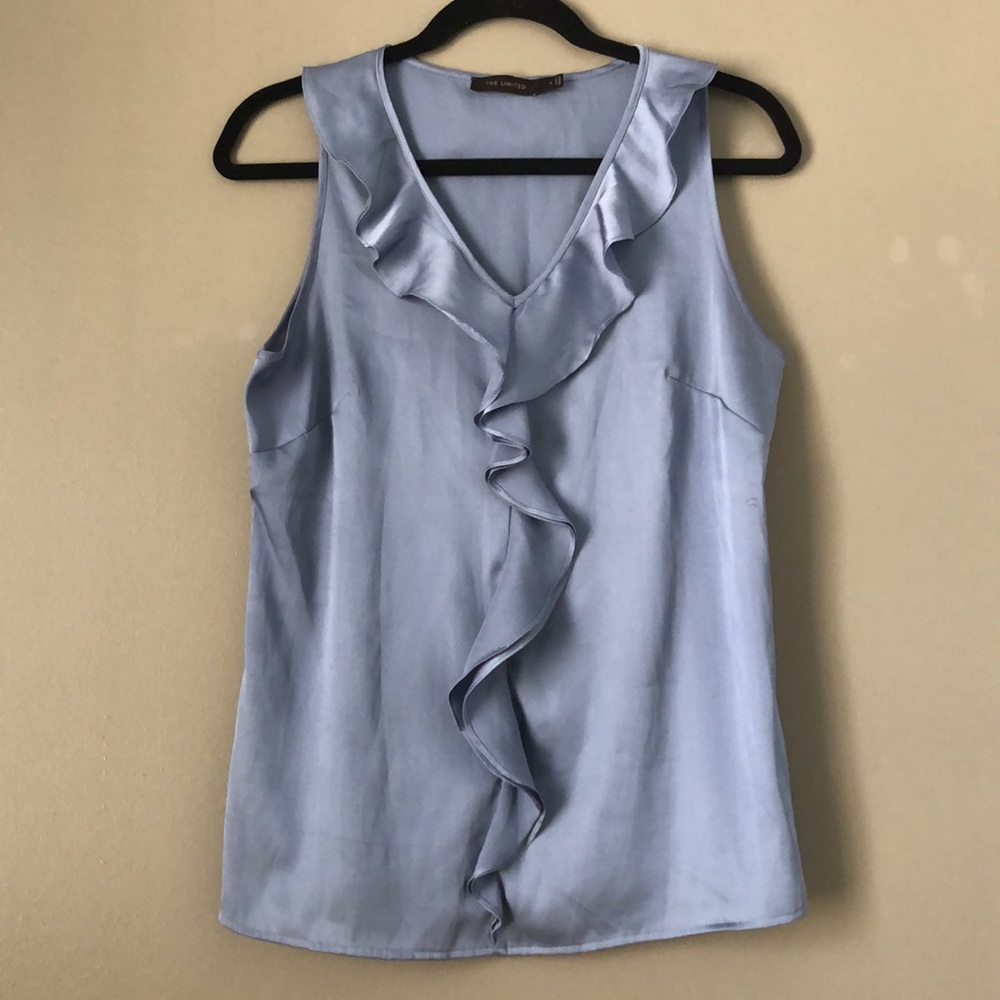 The Limited Satin Sleeveless Blouse/Tank